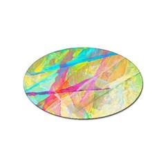 Abstract-14 Sticker (oval) by nateshop