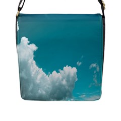 Clouds Hd Wallpaper Flap Closure Messenger Bag (l) by artworkshop