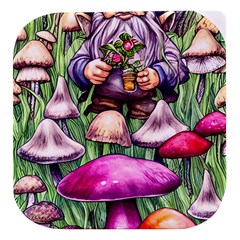 Sacred Mushroom Wizard Glamour Stacked Food Storage Container by GardenOfOphir