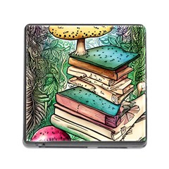 Sacred Mushroom Spell Charm Memory Card Reader (square 5 Slot) by GardenOfOphir