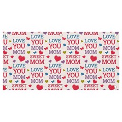 Love Mom Happy Mothers Day I Love Mom Graphic Banner And Sign 4  X 2  by Ravend