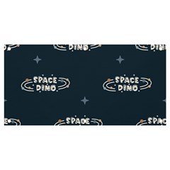 Space Dino Art Pattern Design Wallpaper Background Banner And Sign 4  X 2  by Ravend