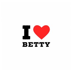 I Love Betty Wooden Puzzle Square by ilovewhateva