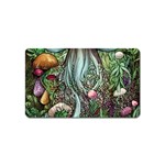 Craft Mushroom Magnet (Name Card) Front