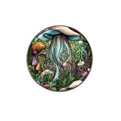 Craft Mushroom Hat Clip Ball Marker by GardenOfOphir
