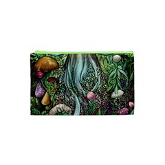 Craft Mushroom Cosmetic Bag (xs) by GardenOfOphir