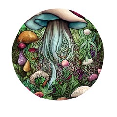 Craft Mushroom Mini Round Pill Box by GardenOfOphir