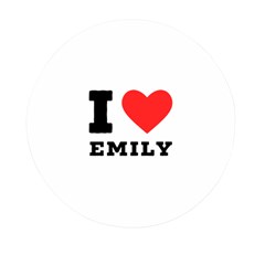 I Love Emily Mini Round Pill Box (pack Of 5) by ilovewhateva