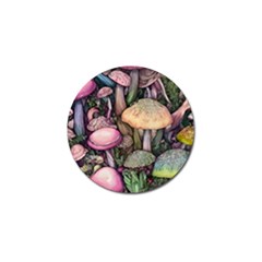 Mushroom Magic Golf Ball Marker (4 Pack) by GardenOfOphir
