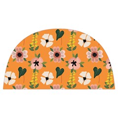 Flower Orange Pattern Floral Anti Scalding Pot Cap by Dutashop