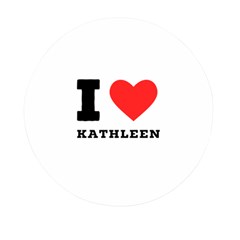 I Love Kathleen Mini Round Pill Box (pack Of 3) by ilovewhateva