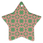 Pattern 18 Star Ornament (Two Sides) Back