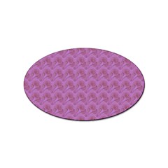 Violet Flowers Sticker Oval (100 Pack) by Sparkle