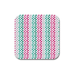 Pattern 52 Rubber Square Coaster (4 Pack) by GardenOfOphir