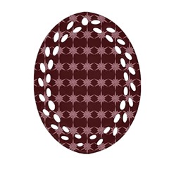 Pattern 150 Oval Filigree Ornament (two Sides) by GardenOfOphir