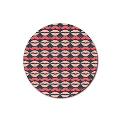 Pattern 180 Rubber Round Coaster (4 Pack) by GardenOfOphir