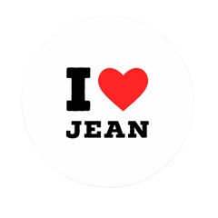 I Love Jean Mini Round Pill Box by ilovewhateva