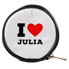 I Love Julia  Mini Makeup Bag by ilovewhateva