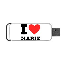 I Love Marie Portable Usb Flash (one Side) by ilovewhateva