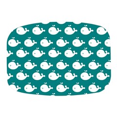 Cute Whale Illustration Pattern Mini Square Pill Box by GardenOfOphir