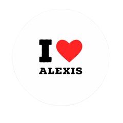 I Love Alexis Mini Round Pill Box by ilovewhateva