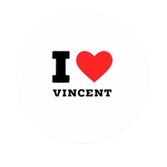 I Love Vincent  Mini Round Pill Box (pack Of 5) by ilovewhateva