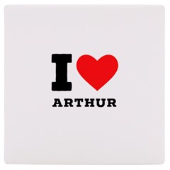 I Love Arthur Uv Print Square Tile Coaster  by ilovewhateva