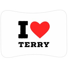 I Love Terry  Velour Seat Head Rest Cushion by ilovewhateva