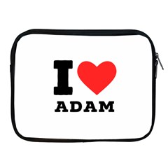 I Love Adam  Apple Ipad 2/3/4 Zipper Cases by ilovewhateva