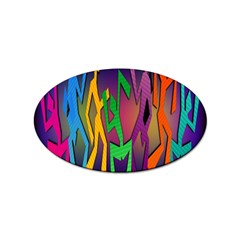 Dancing Sticker Oval (10 Pack) by nateshop