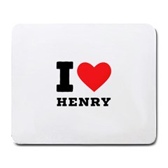 I Love Henry Large Mousepad by ilovewhateva