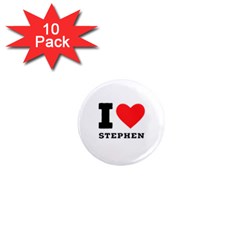 I Love Stephen 1  Mini Magnet (10 Pack)  by ilovewhateva