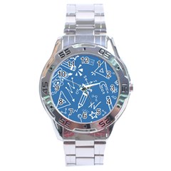Education Stainless Steel Analogue Watch by nateshop