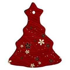 Flowers-106 Christmas Tree Ornament (two Sides) by nateshop