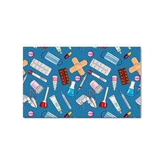 Medicine Pattern Sticker Rectangular (100 Pack) by SychEva
