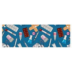 Medicine Pattern Banner And Sign 6  X 2  by SychEva