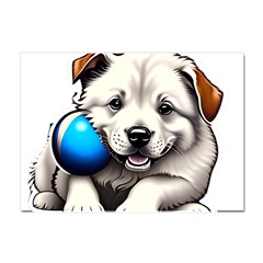 Dog Animal Pet Puppy Pooch Crystal Sticker (a4) by Semog4