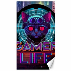 Gamer Life Canvas 40  X 72  by minxprints