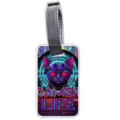 Gamer Life Luggage Tag (one Side) by minxprints