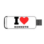 I love kenneth Portable USB Flash (One Side) Front