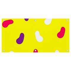 Pattern-yellow - 1 Banner And Sign 4  X 2  by nateshop