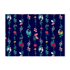Flowers Pattern Bouquets Colorful Crystal Sticker (a4) by Semog4