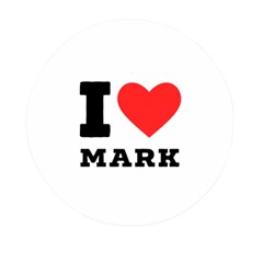 I Love Mark Mini Round Pill Box (pack Of 5) by ilovewhateva