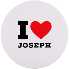 I Love Joseph Uv Print Round Tile Coaster by ilovewhateva
