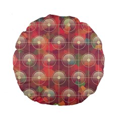 Background Abstract Standard 15  Premium Round Cushions by Semog4