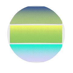Pattern-banner-background-dot-set Mini Round Pill Box by Semog4