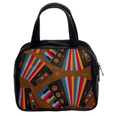 Pattern Accordion Classic Handbag (two Sides) by Semog4