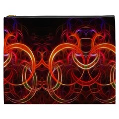 Background Fractal Abstract Cosmetic Bag (xxxl) by Semog4