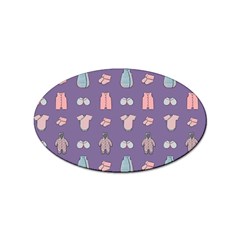 Baby Clothes Sticker Oval (100 Pack) by SychEva