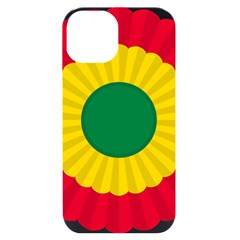 National Cockade Of Bolivia Iphone 14 Black Uv Print Case by abbeyz71
